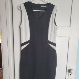 Colour Block Midi Dress NWT